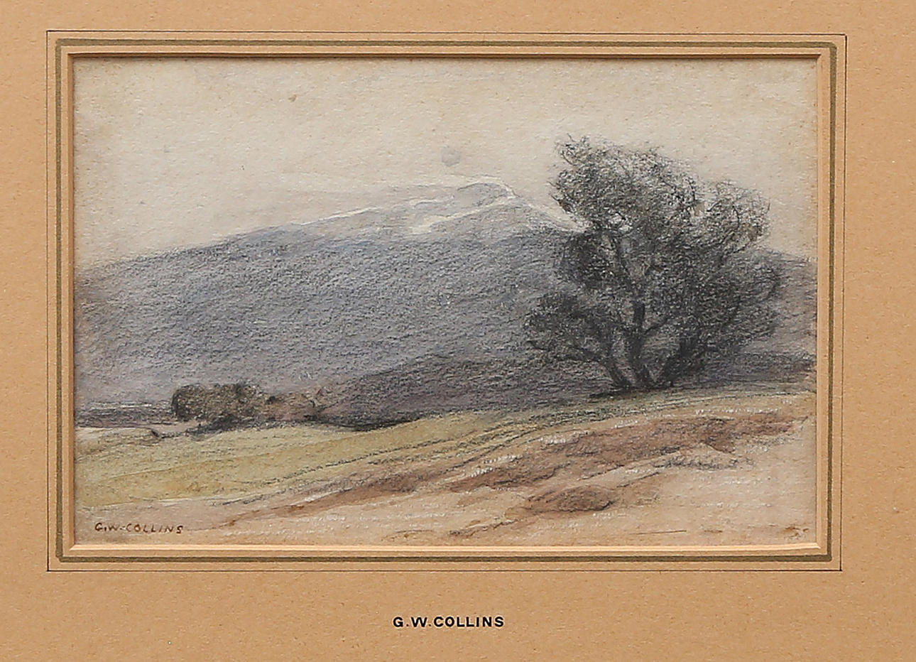 GEORGE WILLIAM COLLINS. Landskap