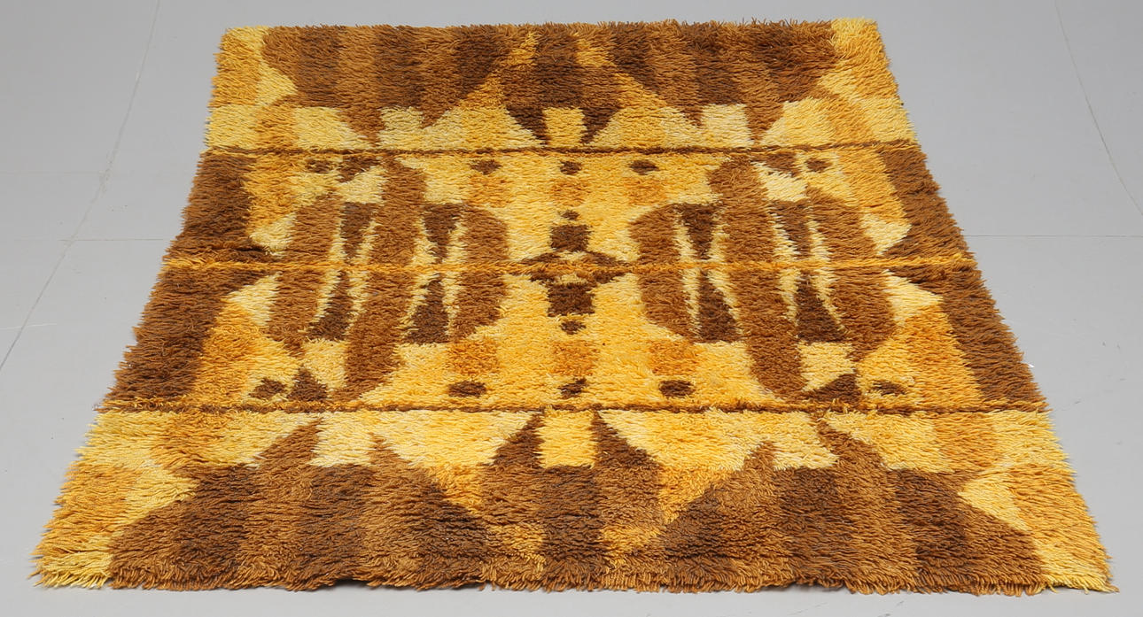 MATTA, rya, Svängsta Slottsmatta, 1900-talets andra hälft.