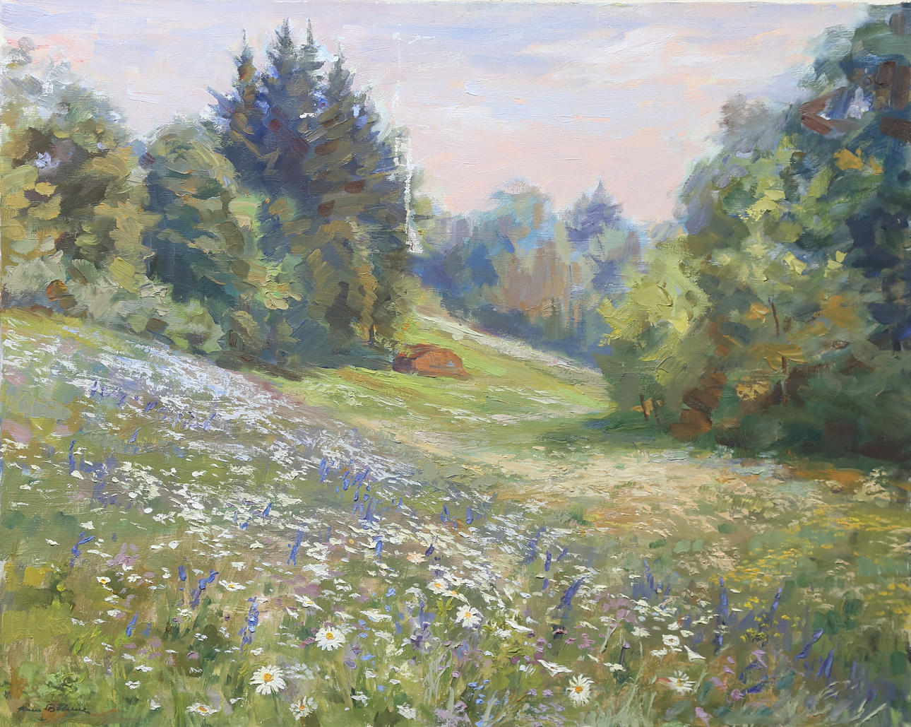 OIDENTIFIERAD KONSTNÄR. Oil on canvas, indistinctly signed.