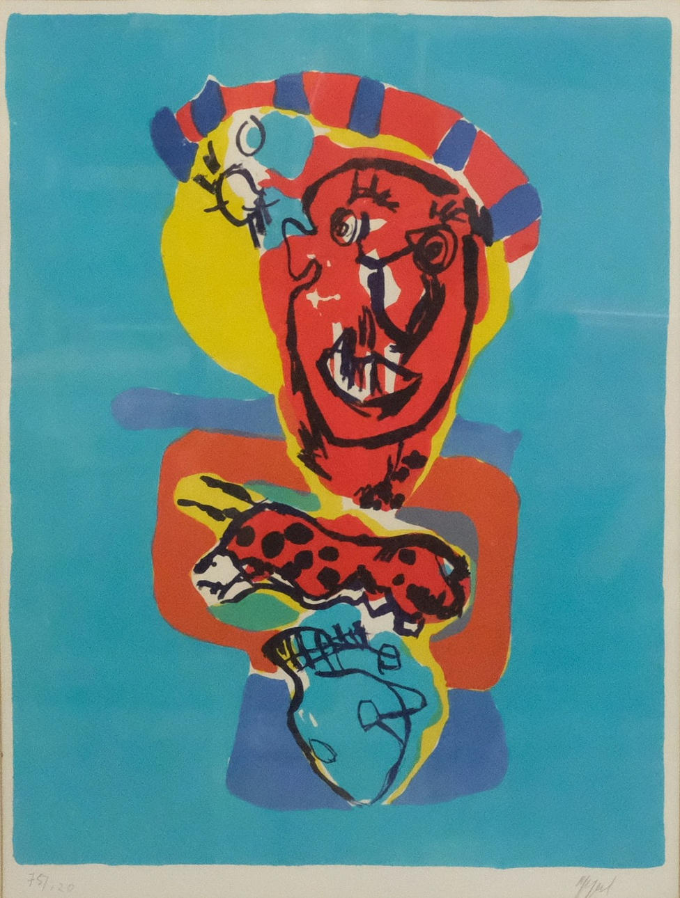 KAREL APPEL. LITOGRAFI. SAMMENSÆTNING.