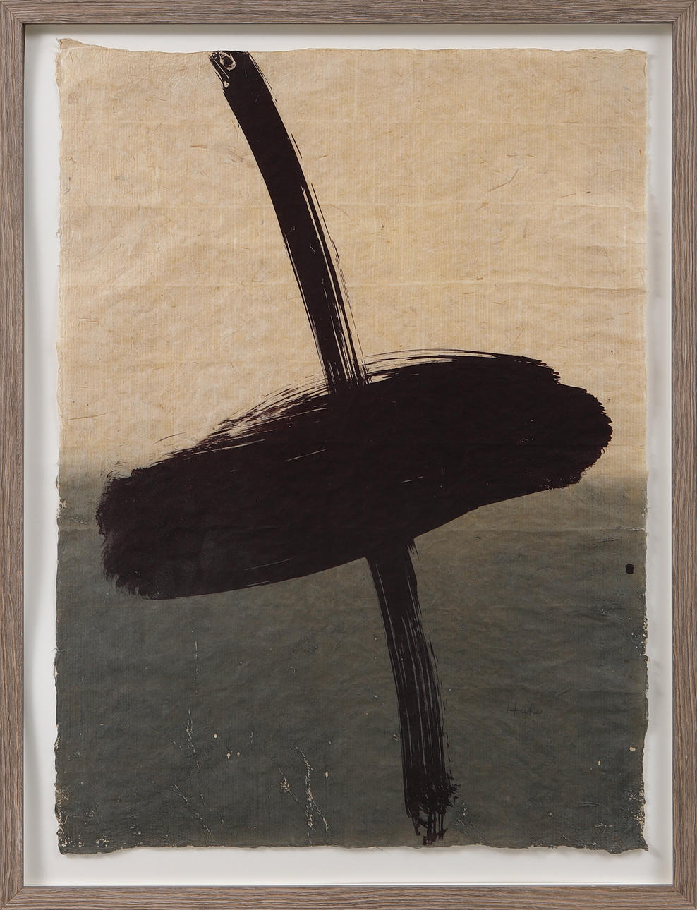 CLAES HAKE. Composition, lithograph, signed.