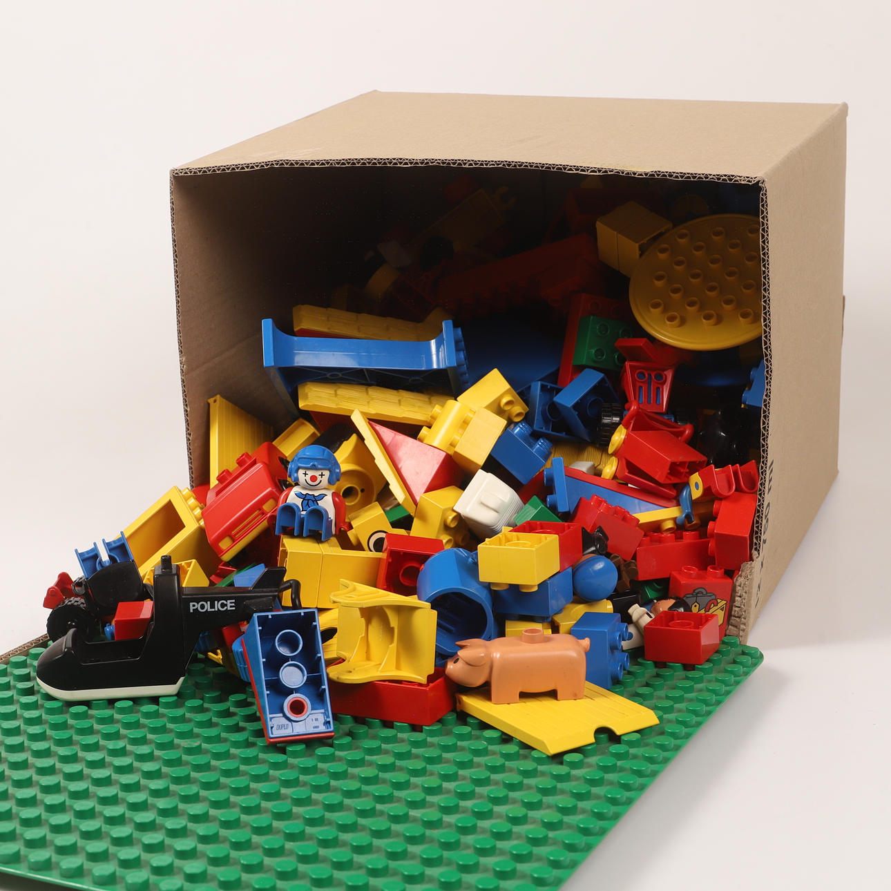 BYGGKLOSSAR, Duplo, Tanska.