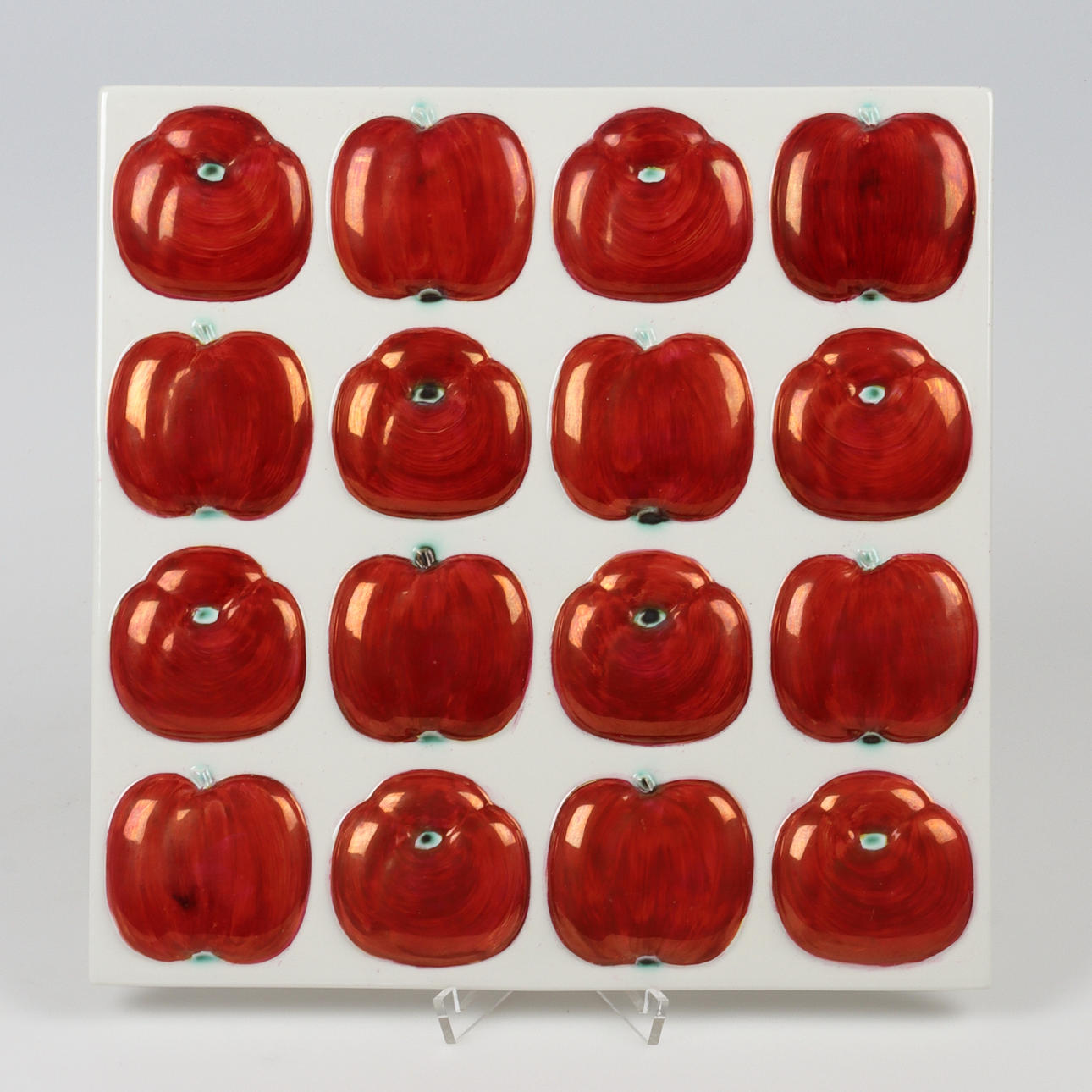 TIMO SARVIMÄKI. Wall relief, stoneware, “Pomona”, Rörstrands Ateljé.