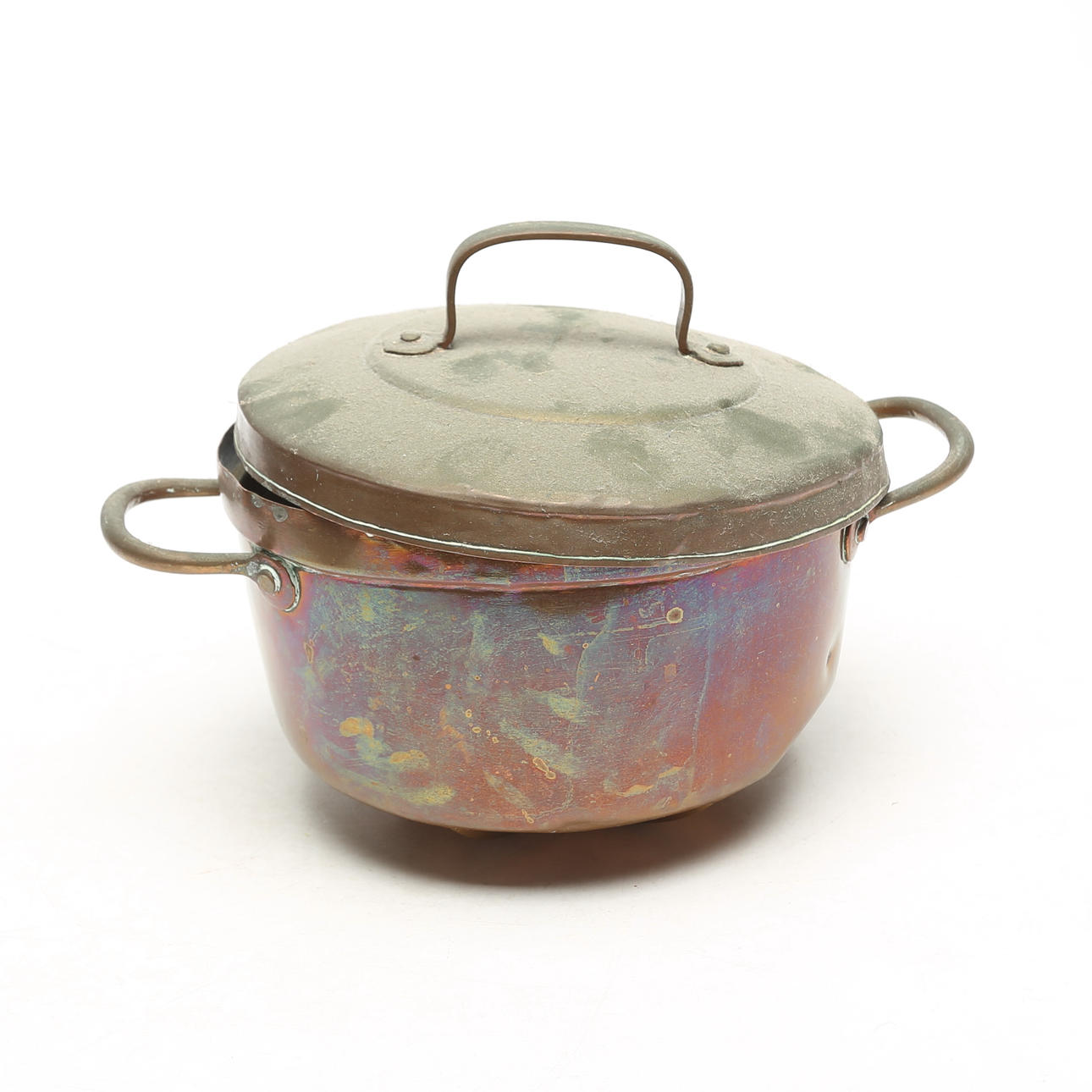 ALADÅBFORM, med lock, koppar.