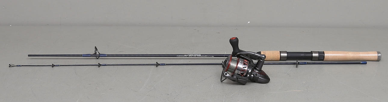 FISKE, spö samt rulle, Sjösländan, Okuma.