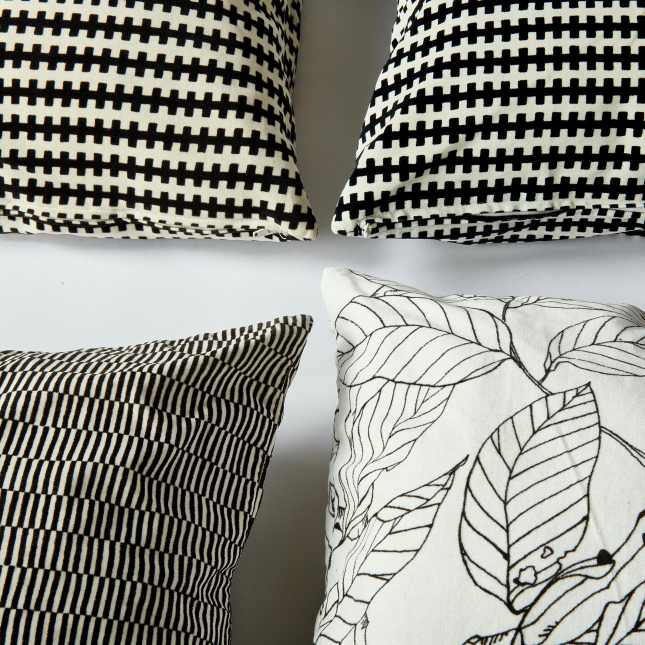 Kissen, 5 Stück, Baumwolle, aus der Kollektion „IKEA Stockholm 2008