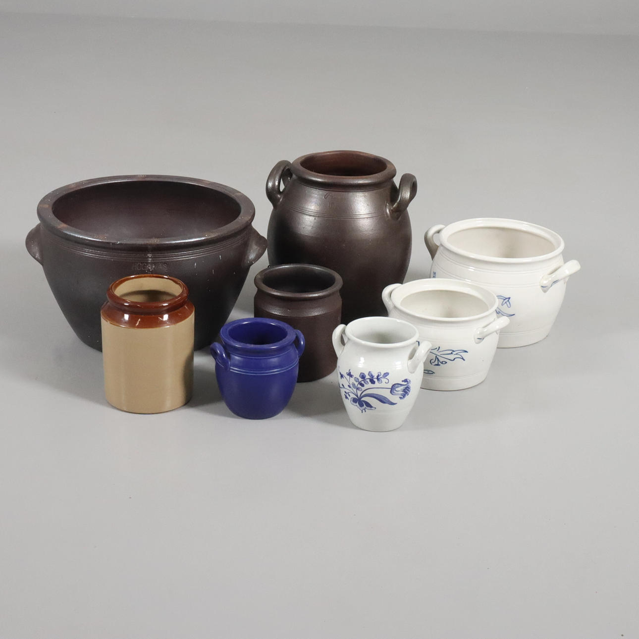 KRUS stengods 8 st bla Höganäs.