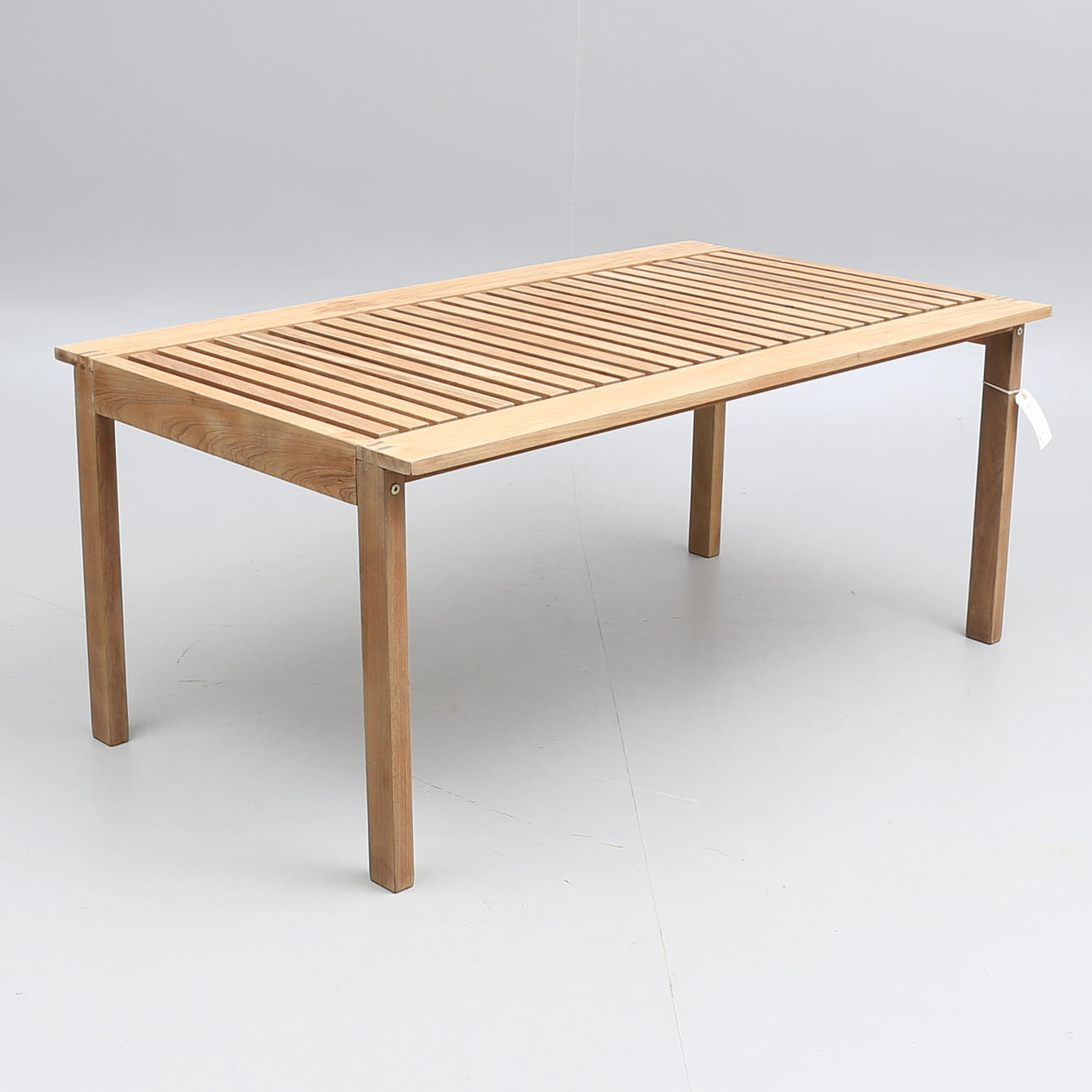 TRÄDGÅRDSBORD, "Access", teak, design Johannes Foersom / Perer Hiort-Lorenzen, Berga Form.