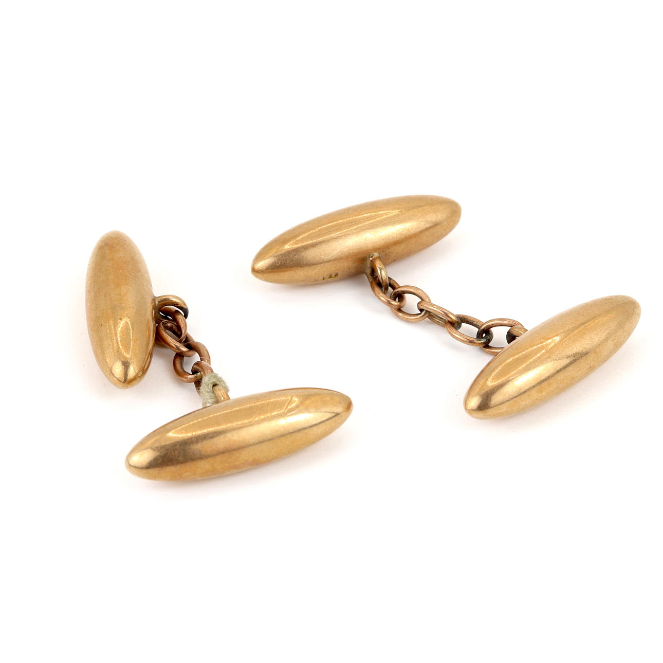 14K GULD MANSCHETTKNAPPAR.