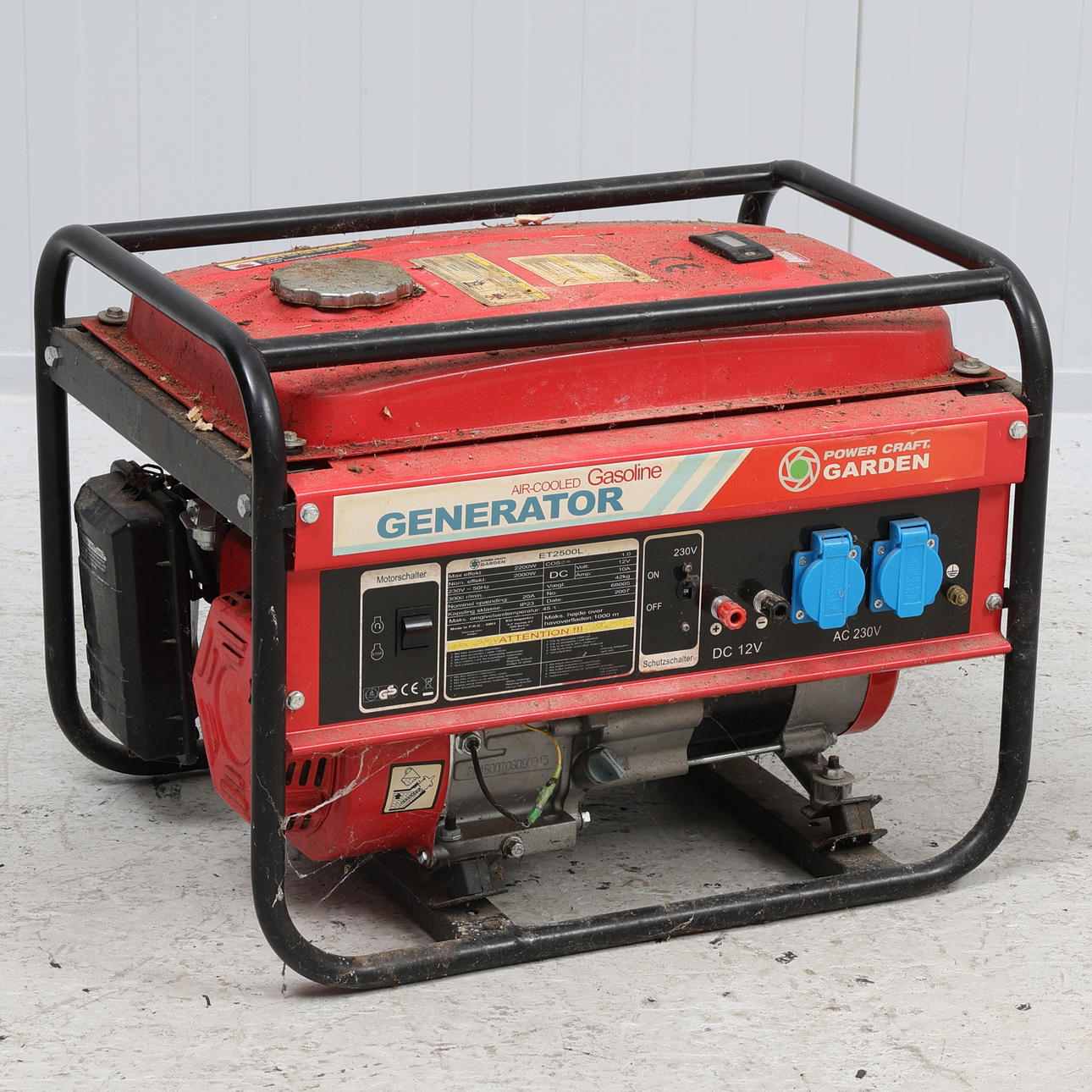 GENERATOR, petrol powered, Power craft garden.