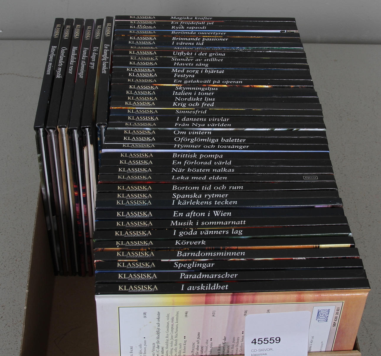 CD-SKIVOR, klassiska.