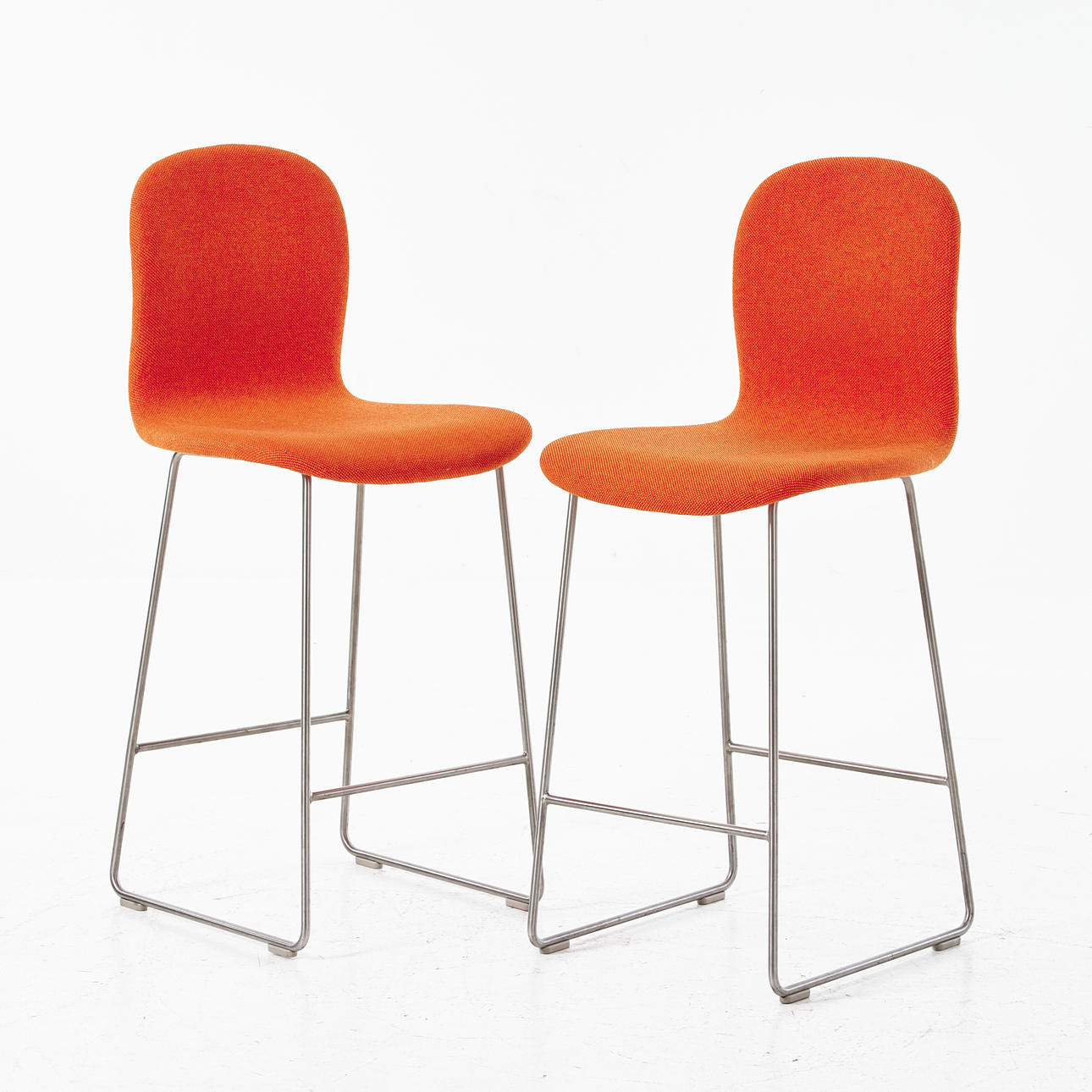 JASPER MORRISON. Two “Tate”, designed 2012, textile upholstered, Cappellini, Italy.