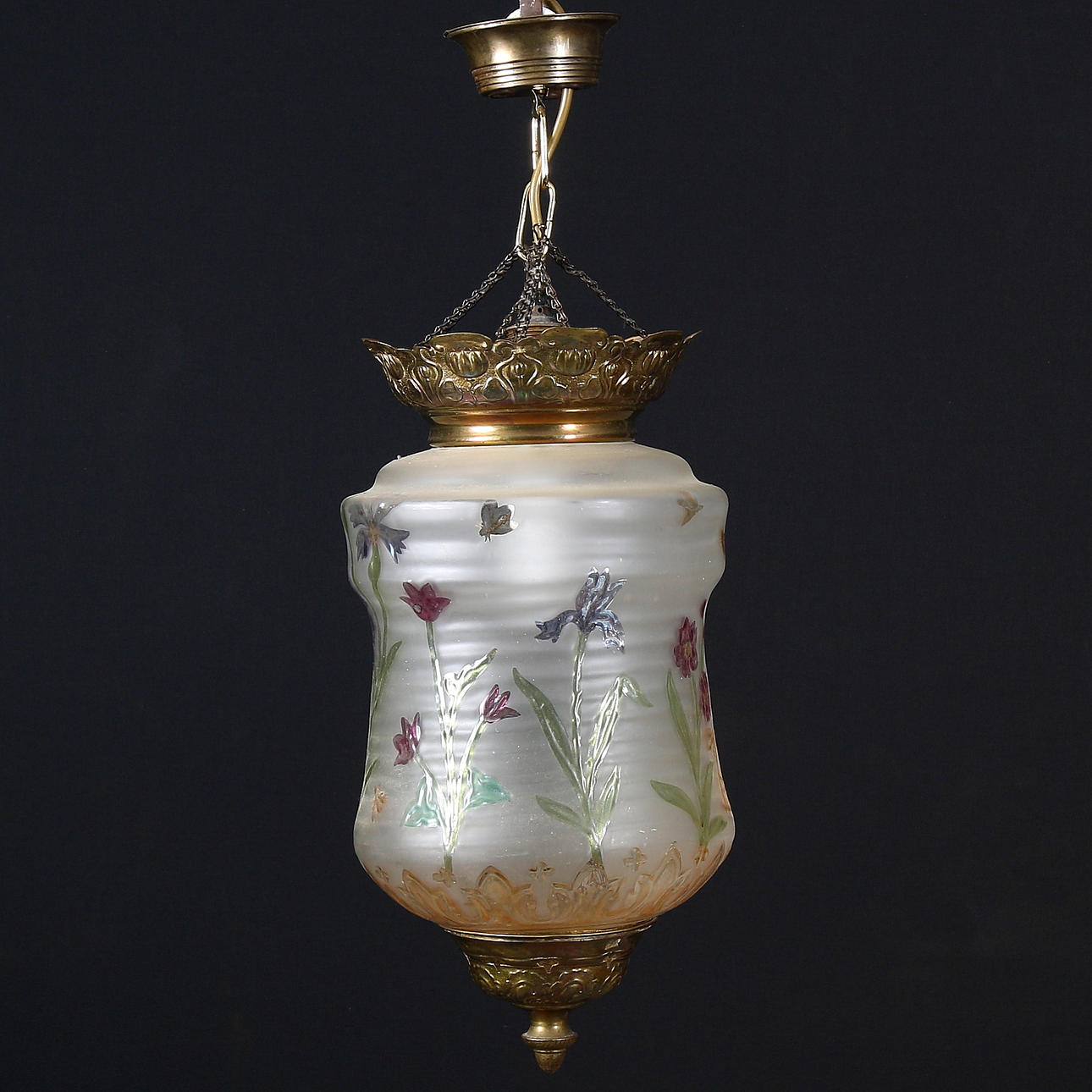 MÅNSKENSLAMPA, jugend, 1800-talets andra hälft.