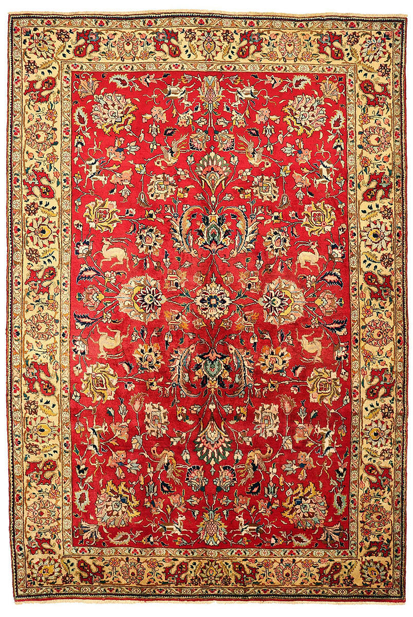 CARPET, Persian, Tarbriz, 350x220 cm, (D-4453).