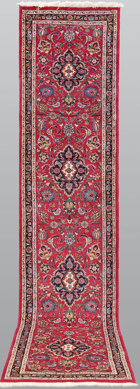 ORIENT CARPET. Meshed gallery model. 396 x 88 cm.