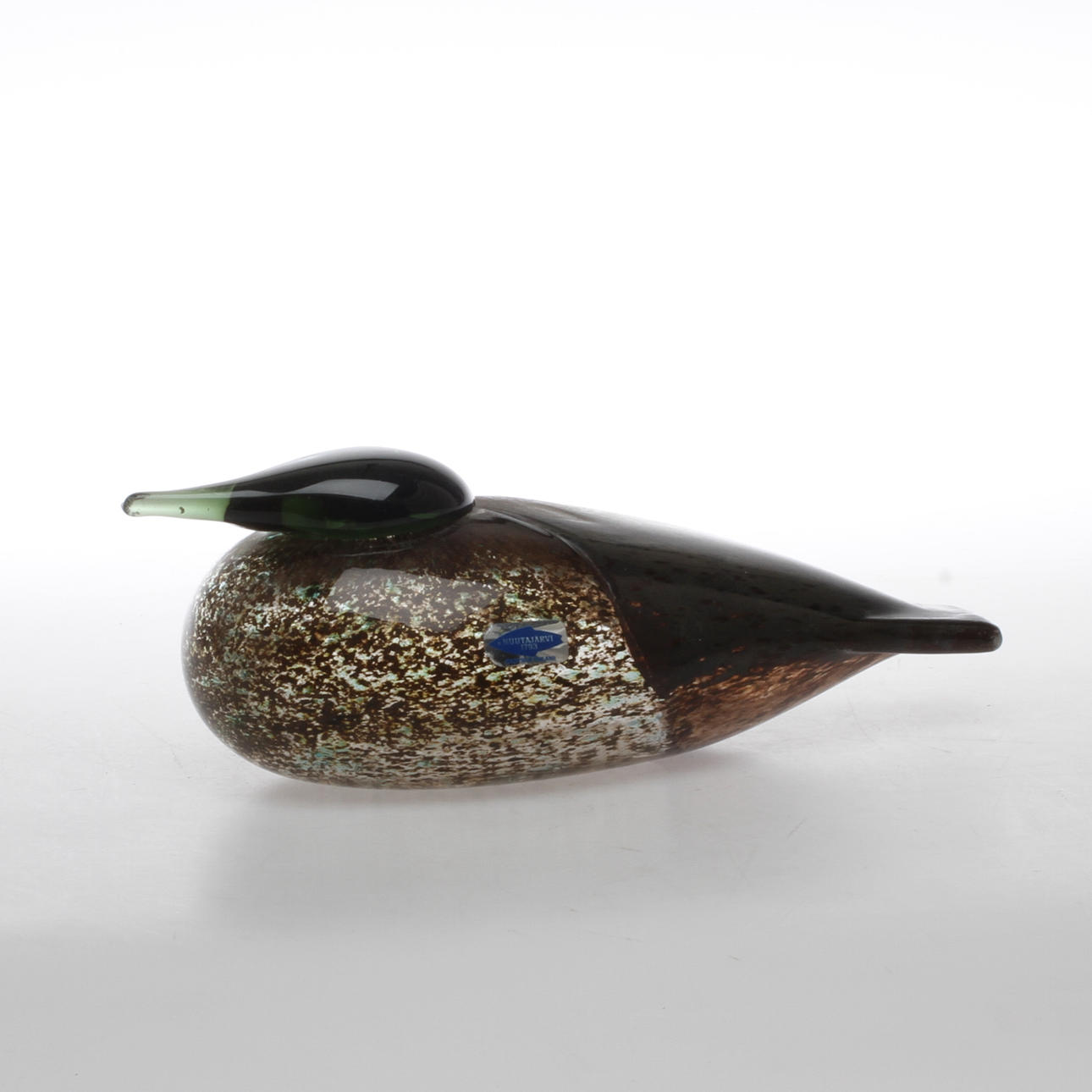 FIGURIN, glas, fågel, Oiva Toikka, Nuutajärvi.