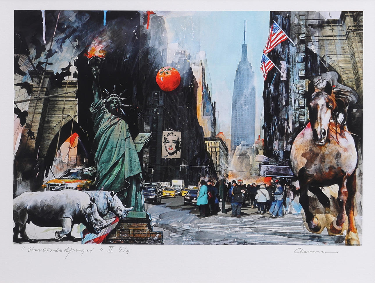 CLARENCE BERGQUIST. “METROPOLITAN JUNGLE”.