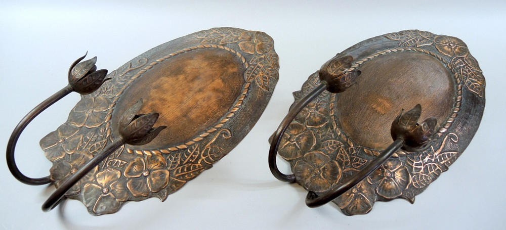 PAR ART NOUVEAU VÄGG APPLIKATIONER.