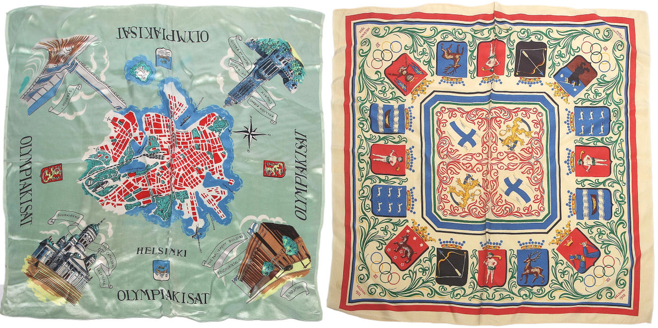 SCARFS, 2 st, Olympiska spelen i Helsingfors, 1952.