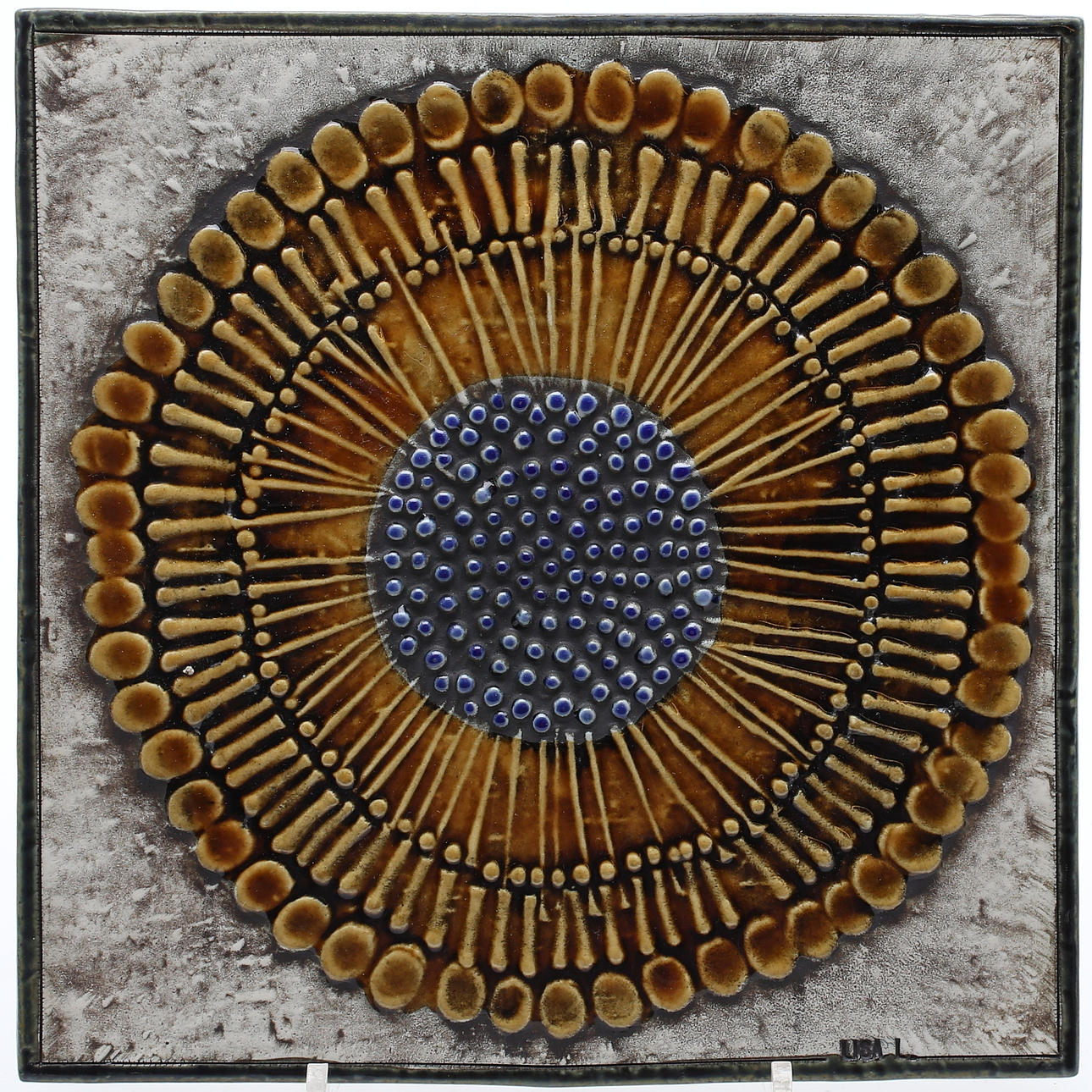 VÄGGRELIEF, stengods, Lisa Larson, Gustavsberg, 1900-talets tredje kvartal.