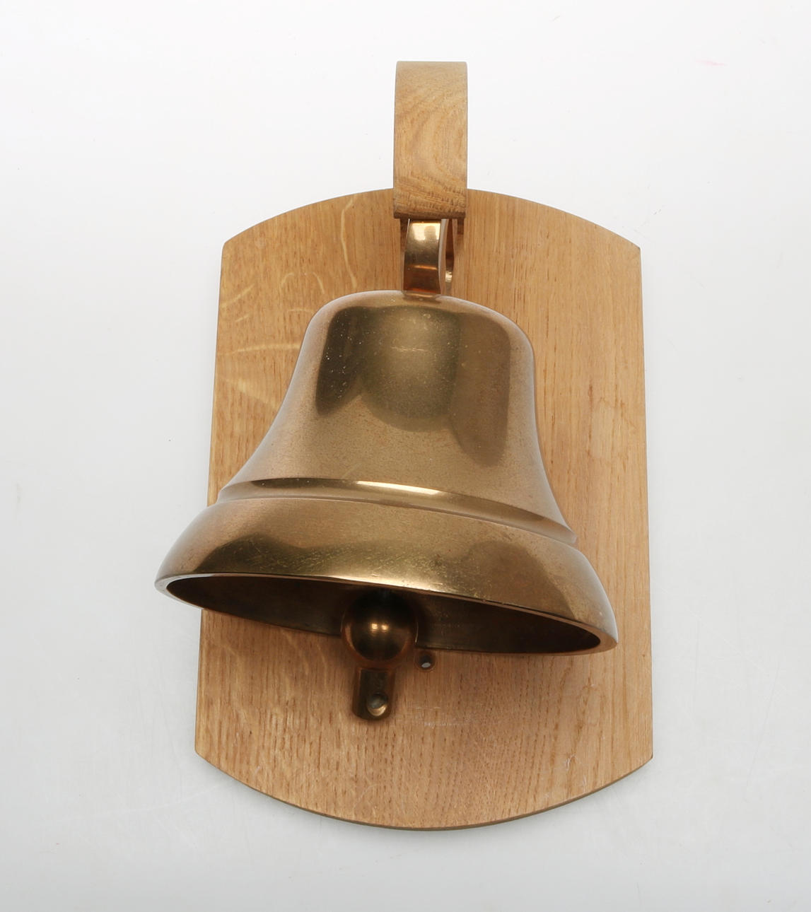 KLOCKA, mässing, 1900-tal.