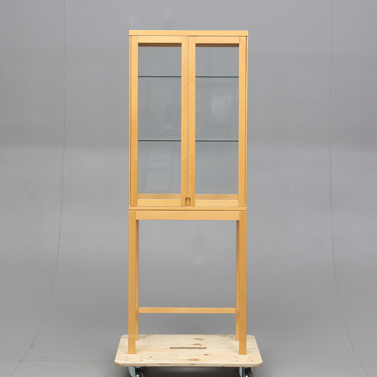 VITRINSKÅP, björk, Gillis Lundgren, IKEA.