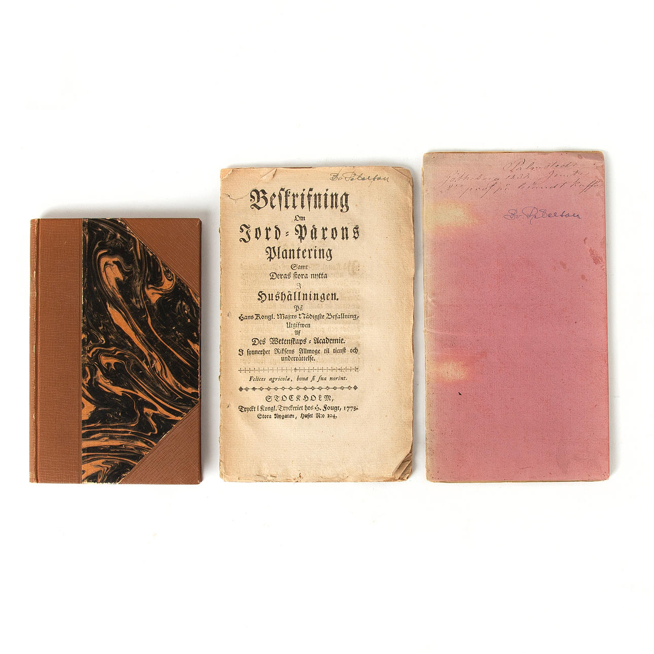 BOK samt 2 HÄFTEN. 17/1800-tal.