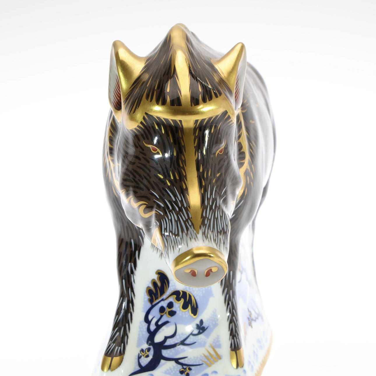 LARGE ROYAL CROWN DERBY BONE CHINA PAPERWEIGHT 