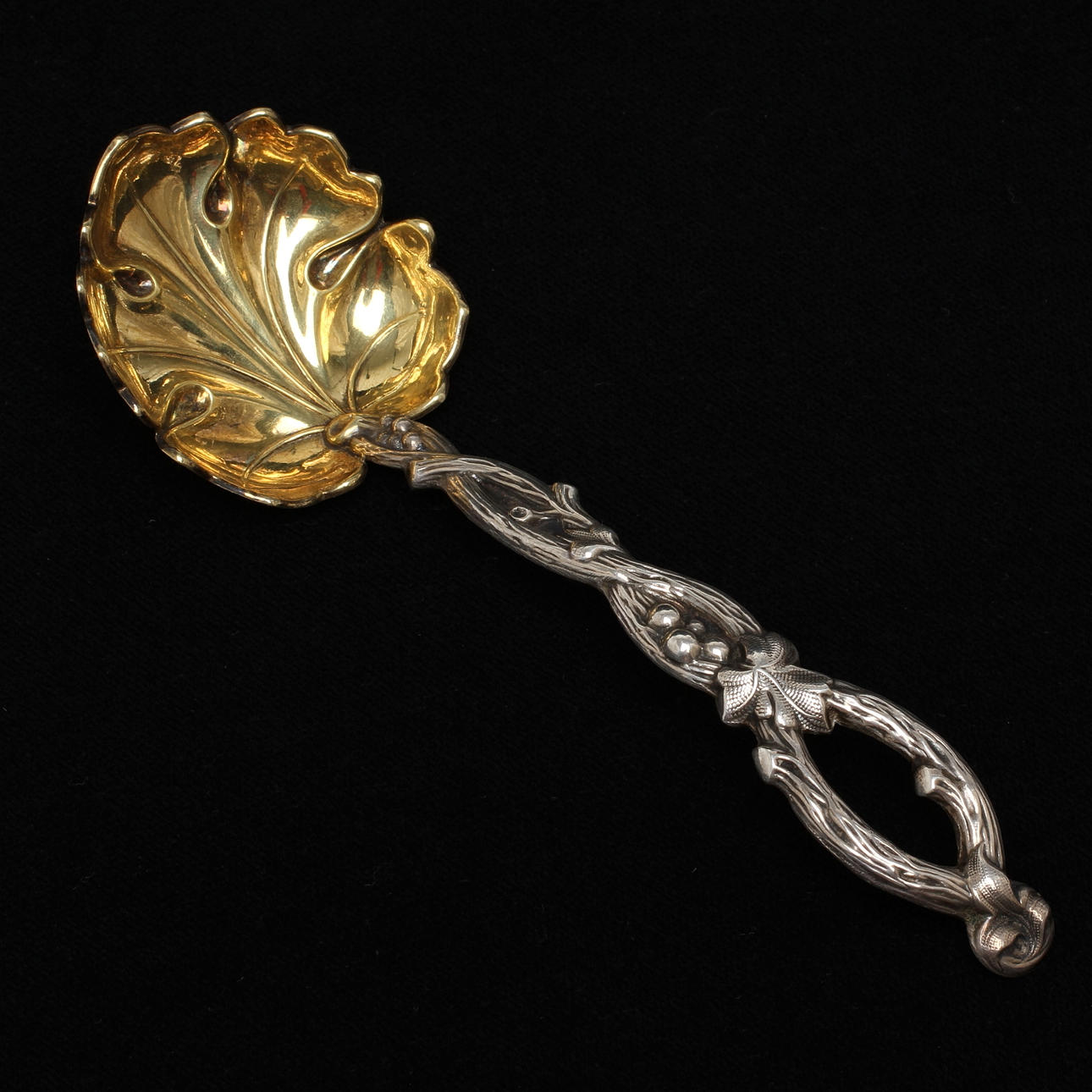 SOCKERSKED, silver, Samuel Pettersson, Linköping, 1870.