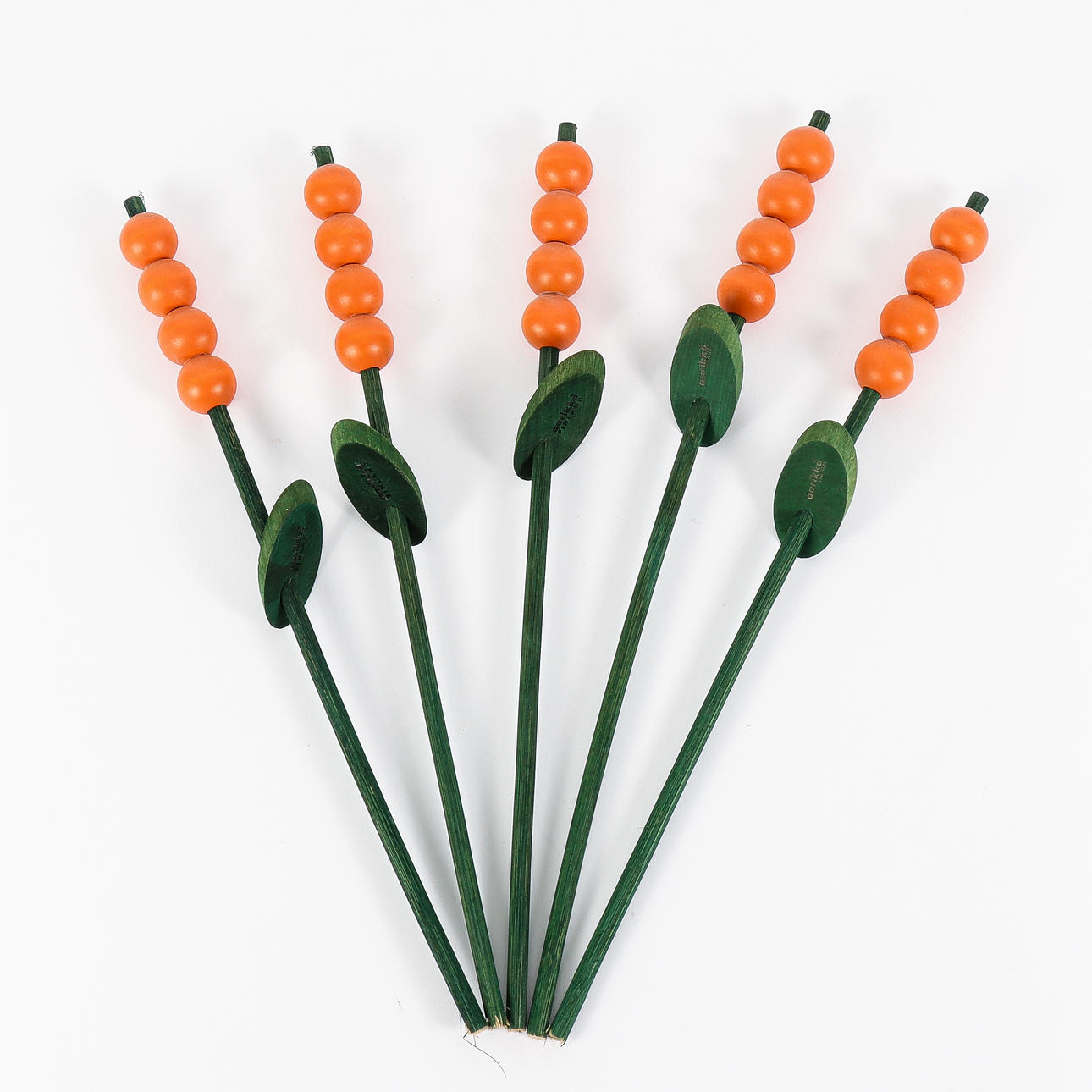 WOODEN FLOWERS Aarikka, Finland.