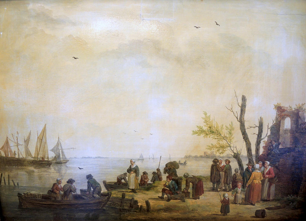 PAR MOTSVARIGHETER, HOLLÄNDSKA LANDSKAPSMÅLARE.