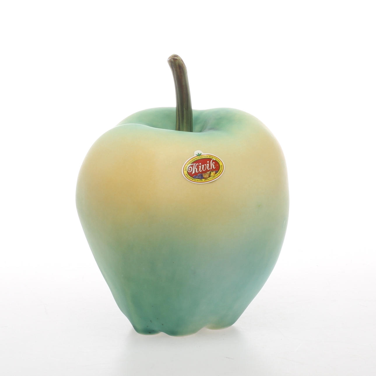 FIGURIN, porslin, äpple, Kerstin Hörnlund, Rörstrand. 1900-tal.