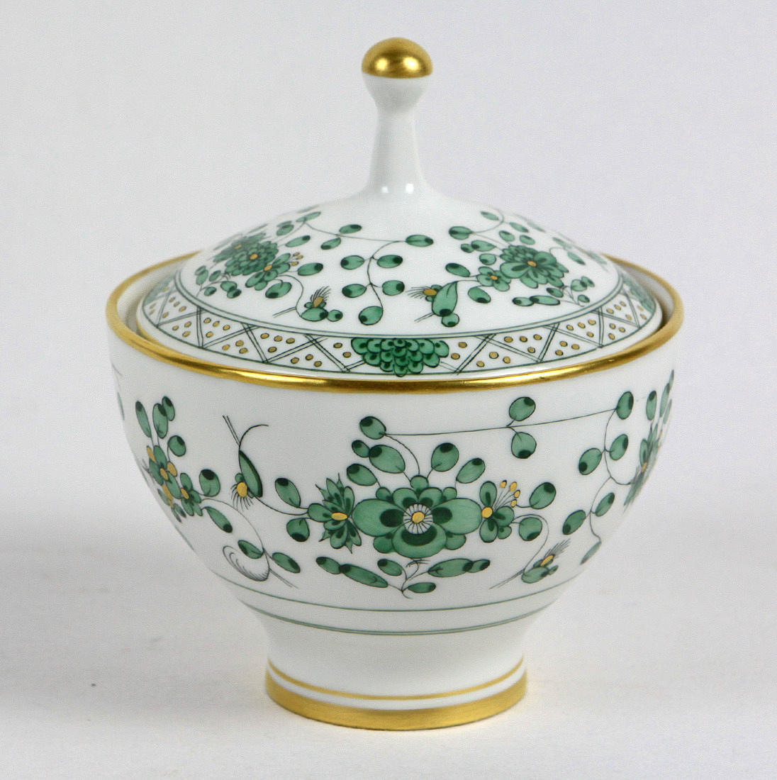 MEISSEN SOCKERSKÅL, Indisk målning.