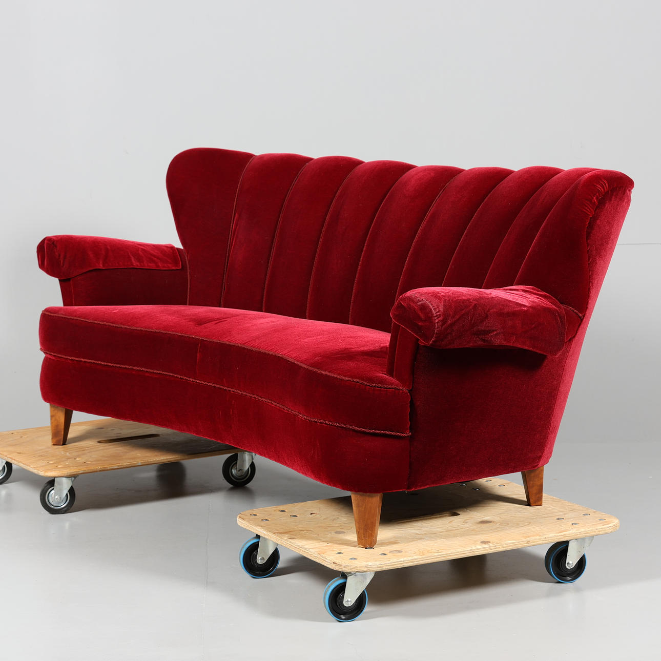 A 1940s Swedish modern sofa.