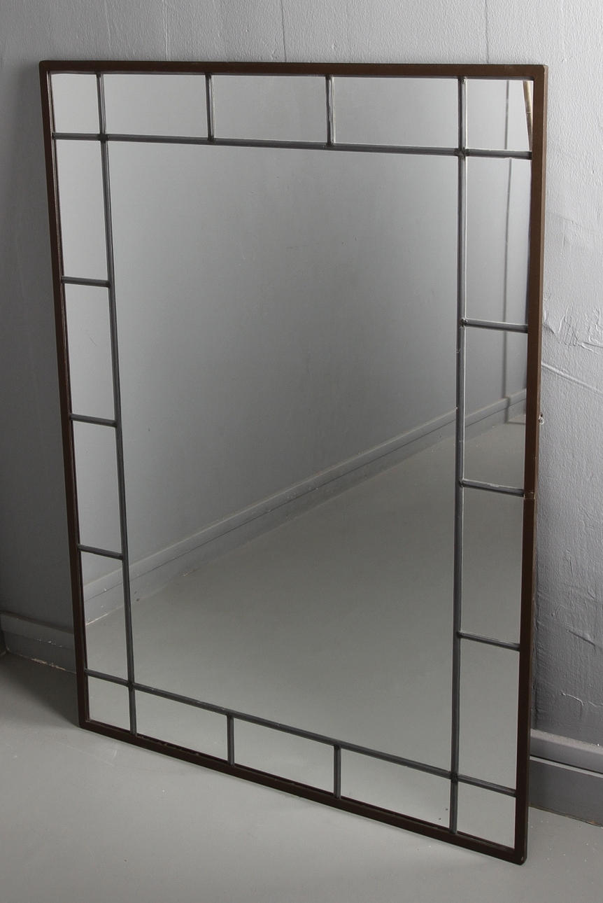 SPEGEL, metallram och blyinfattningar, 1900-talets andra hälft.