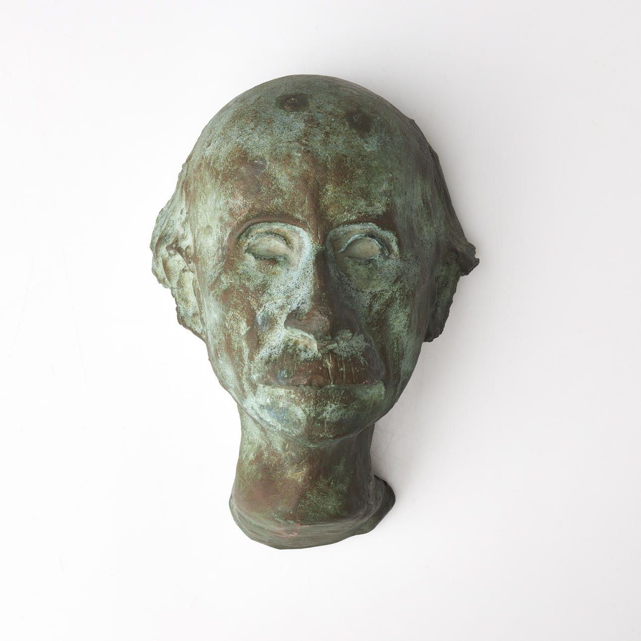 BRONZE SCULPTURE. Patinated bronze, mid 20th century.