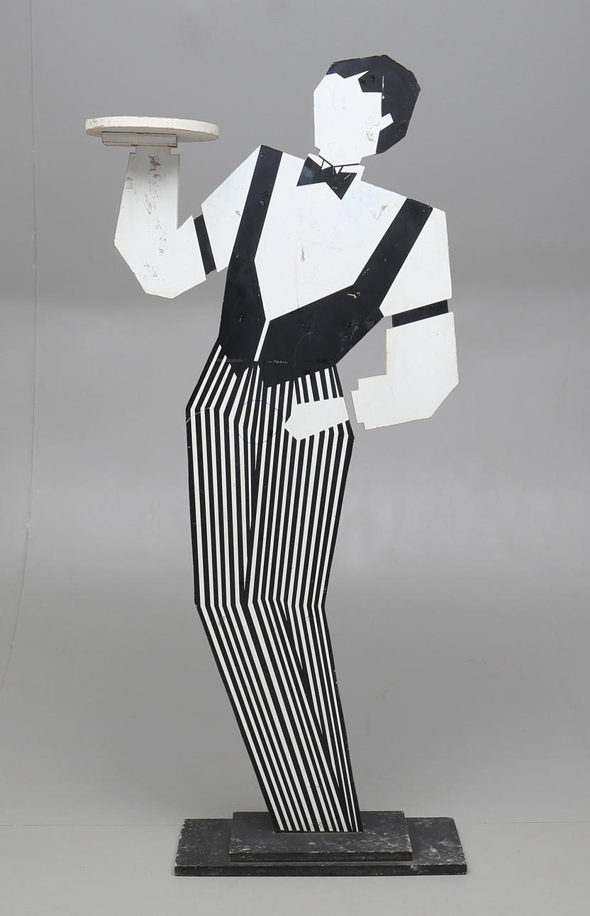 SERVERINGSFIGUR, sk dumb waiter, 1900-talets andra hälft.