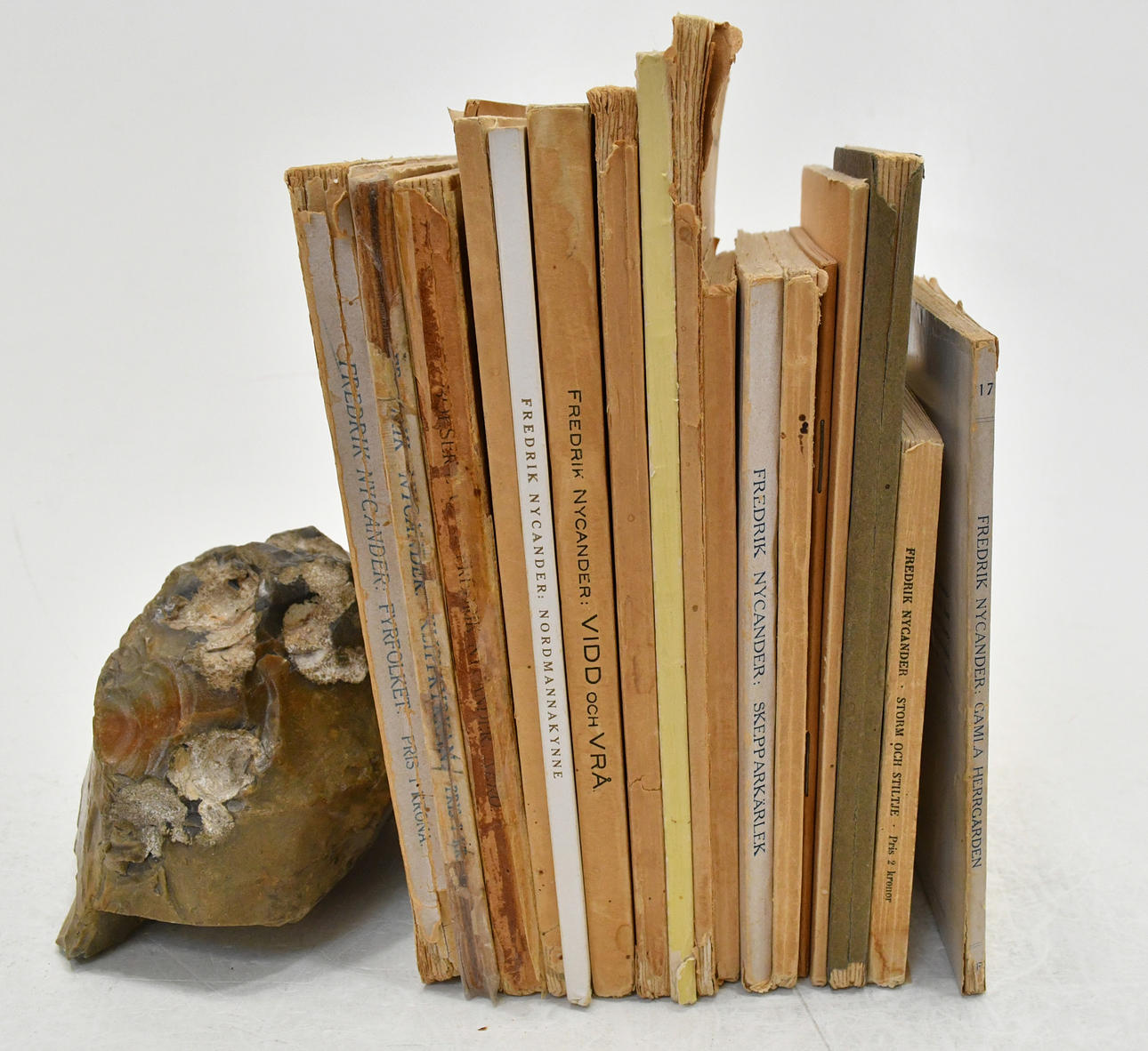 Frederick Nycander. prose and history 18 volumes.