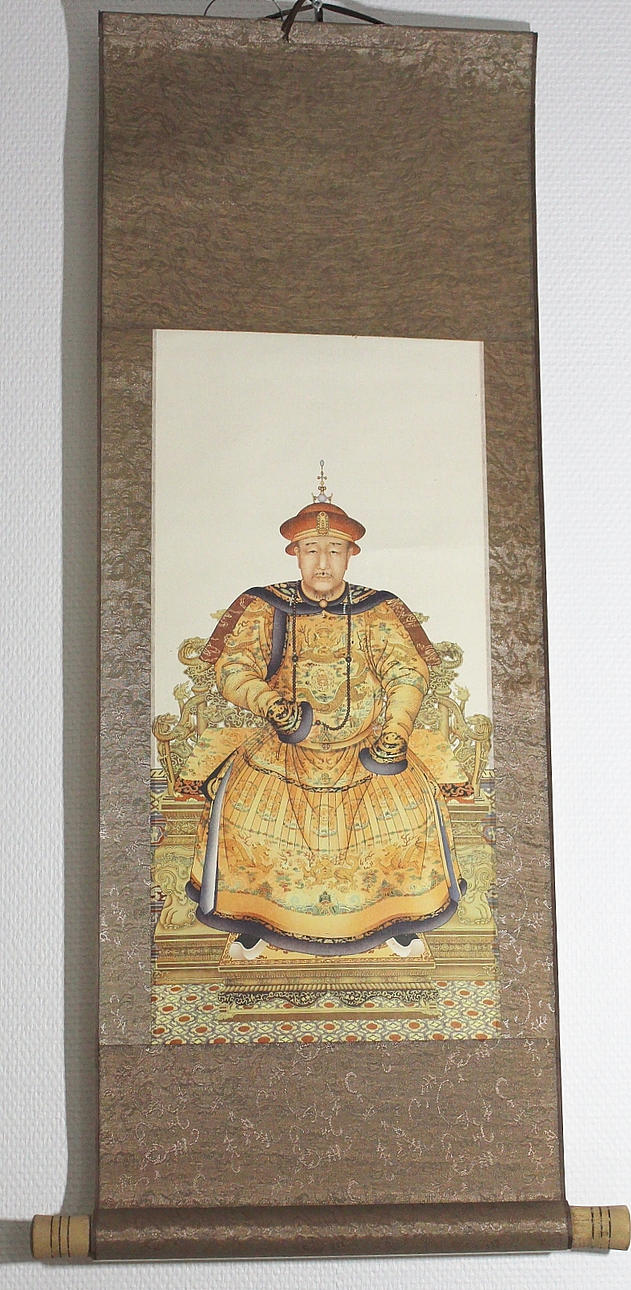 VÄGGPRYDNAD, Kina, Qing Kejsare.