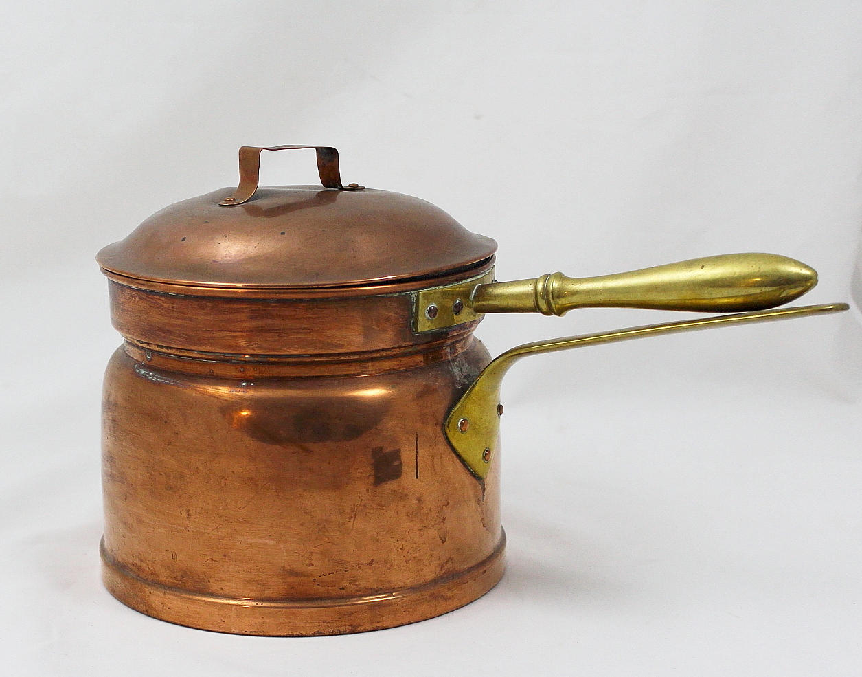 KASTRULL, koppar med mässing, David Andersson, Eskilstuna.