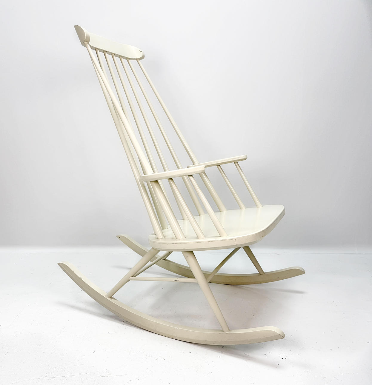 GILLIS LUNDGREN. A rocking chair, “Gunga Din”, IKEA, designed in 1955 ...