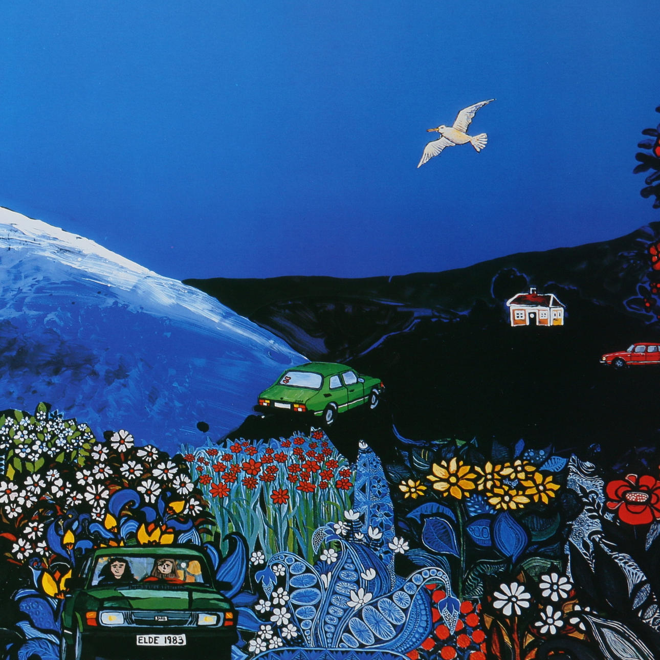 BENGT ELDE. Tryck, "Vår Sommar Vinter Höst", i mapp.