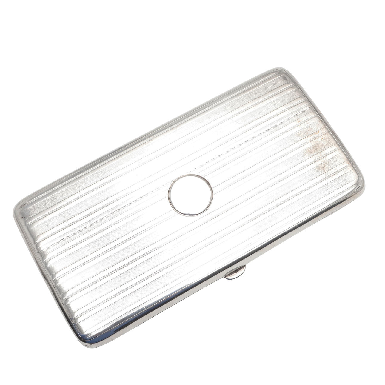 STORT SILVER CIGARETTFODRAL.