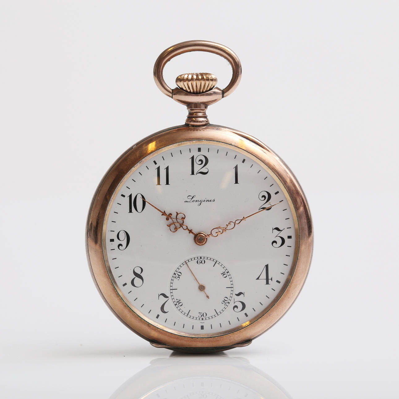 A pocket watch, Longines, silver, small seconds hand. Clocks & Watches ...