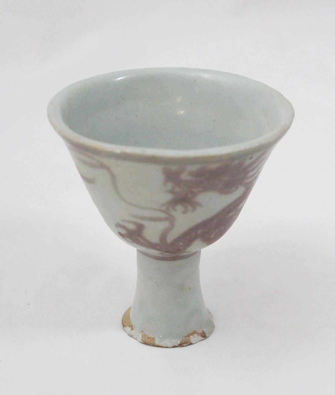 STEMCUP, porslin, drakmotiv, Kina.