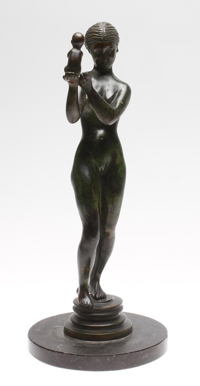 KAI NIELSEN. EFTER. brons, osignerad, 1900-tal.