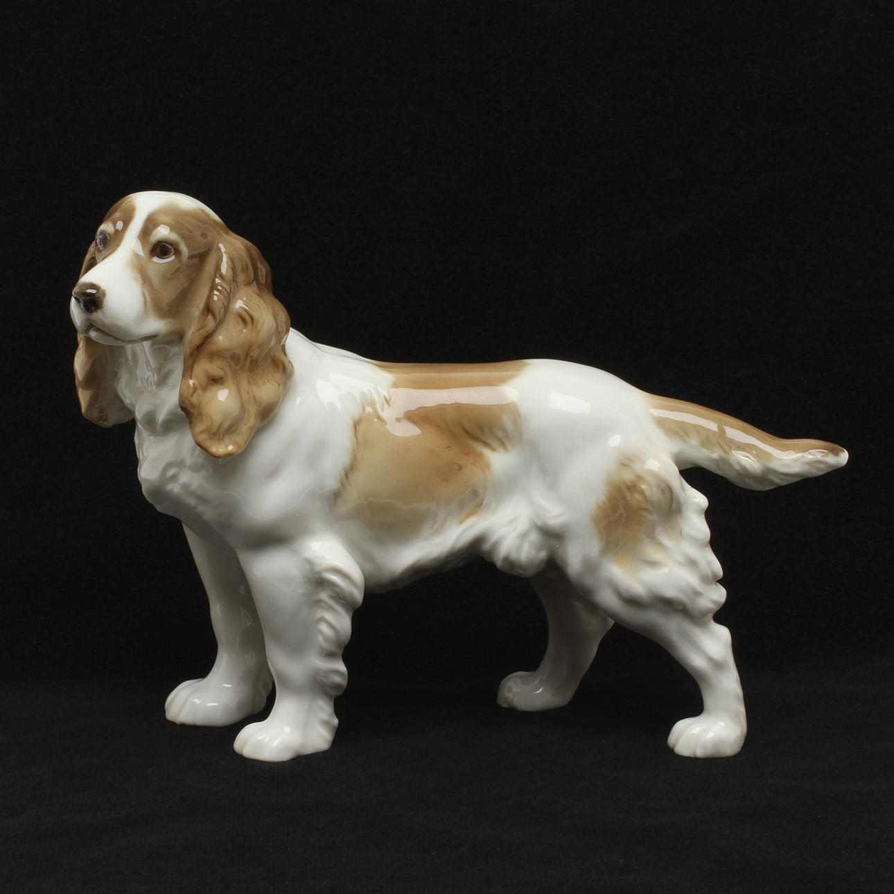 FIGURIN, porslin, hund, Hutschenreuther.