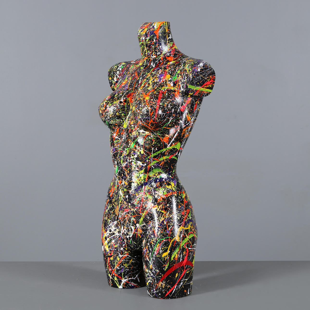 PER-OLA ANDERSSON. Torso in papier mache, signed.