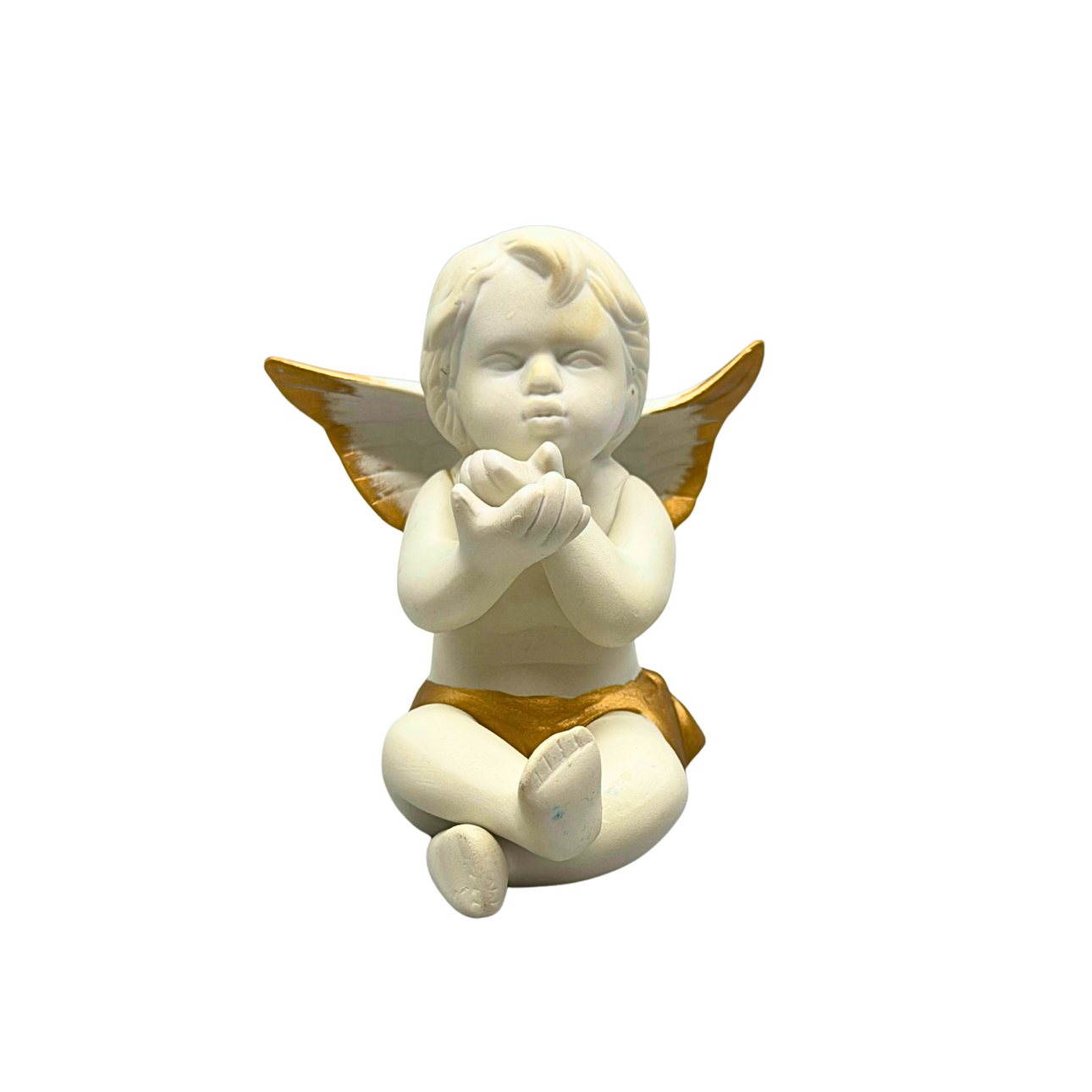 ART DECO FIGUR, KERAMIK, ÄNGEL. Keramik & Porslin - Europeiskt - Auctionet