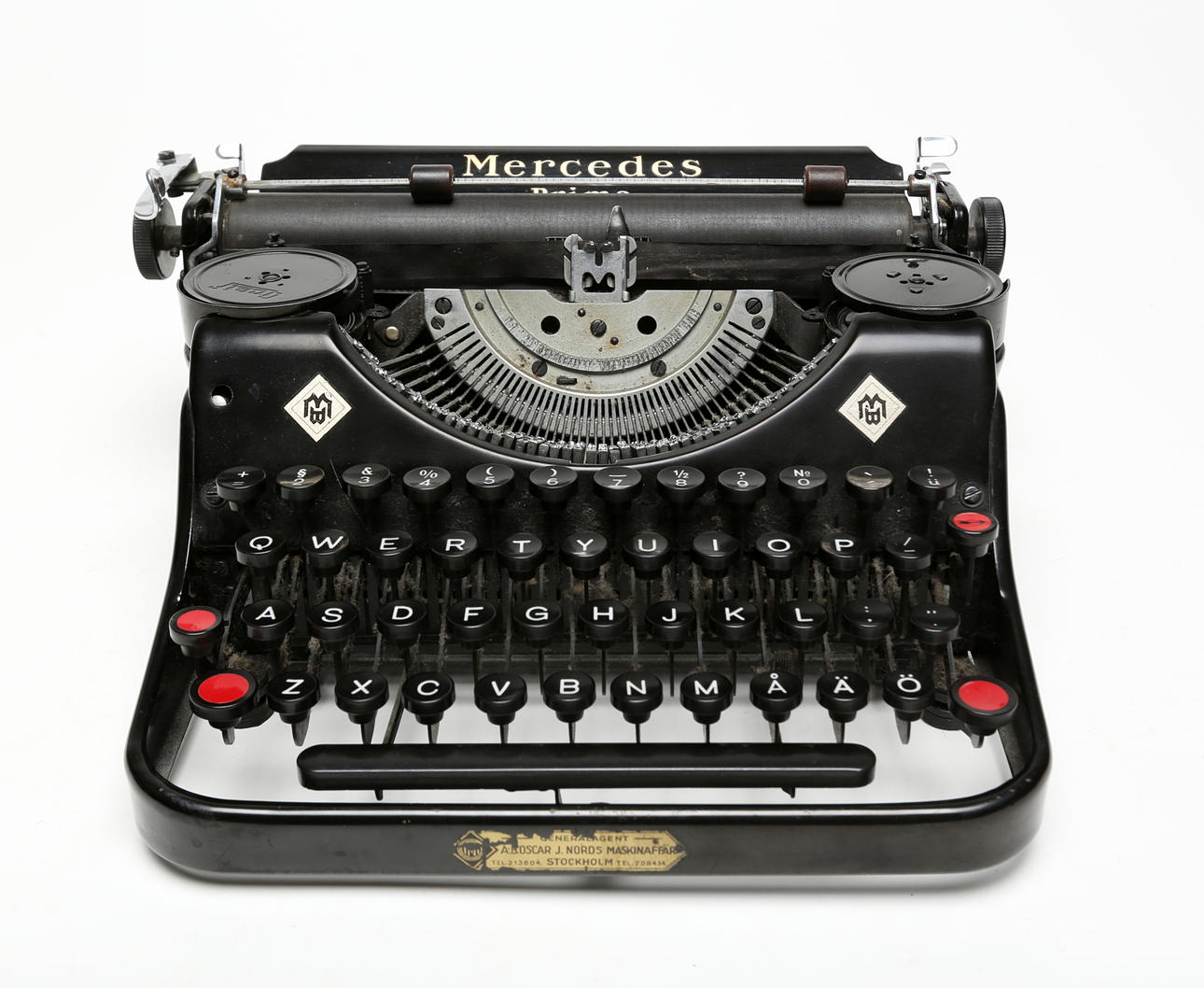 TYPEWRITER, Mercedes, Prima.